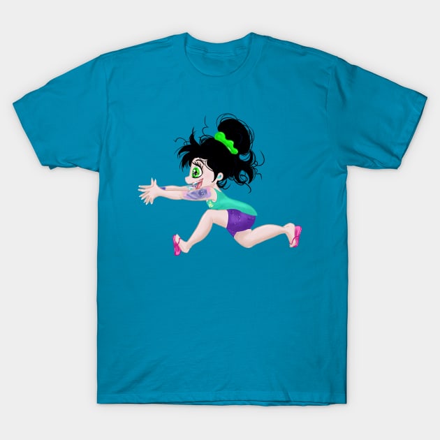 Pocket Summer Princess T-Shirt by OCDVampire